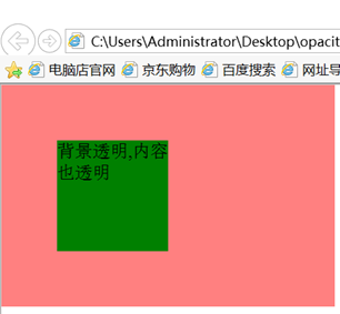 背景透明，文字不透明的兼容處理3093